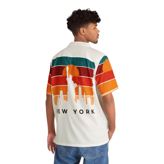 New York - Men's Hawaiian Shirt (AOP)